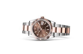 oyster datejust 36 acier oystersteel et or everose Femmes