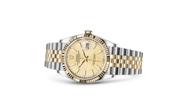 oyster datejust 36 acier oystersteel et or jaune Femmes